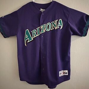 Majestic Arizona Diamondbacks men’s size XL Purple Sports MLB Jersey